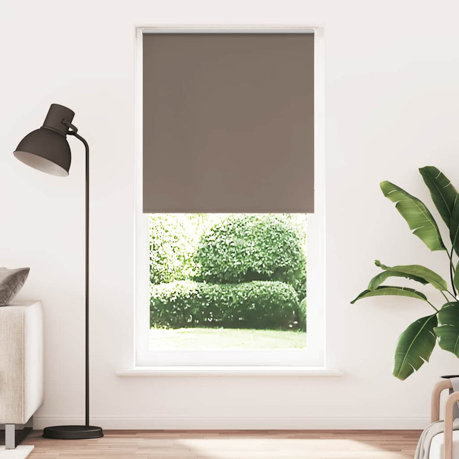 Rolgordijn verduisterend koffie 95x210 cm stofbreedte 90,7 cm