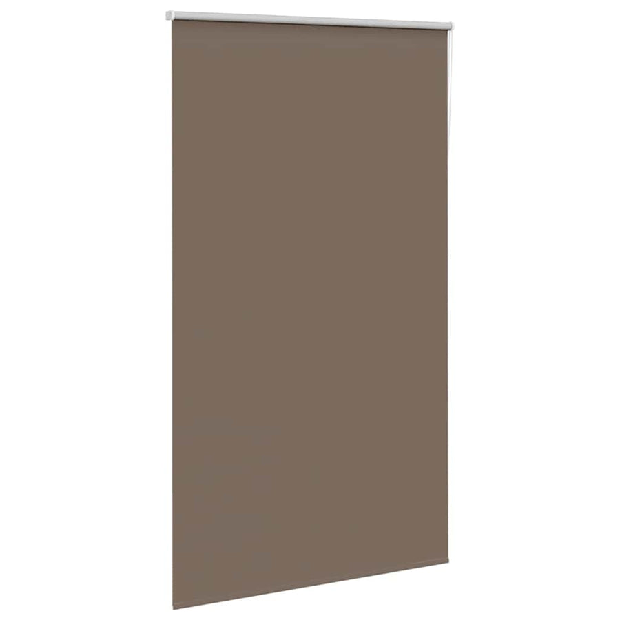 Rolgordijn verduisterend koffie 130x210 cm stofbreedte 126,6 cm