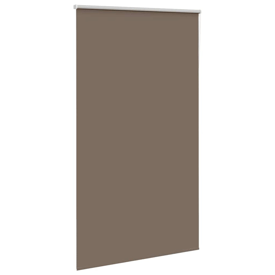 Rolgordijn verduisterend koffie 135x210 cm stofbreedte 131,6 cm