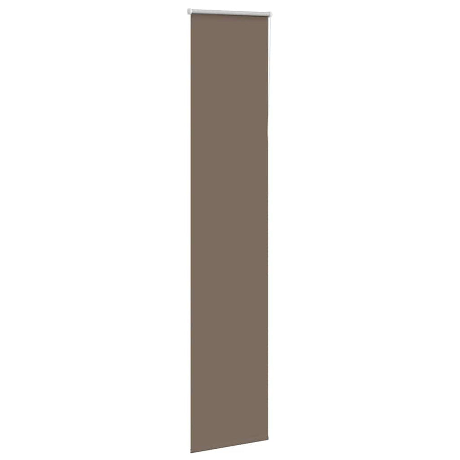 Rolgordijn verduisterend koffie 40x230 cm stofbreedte 35,7 cm