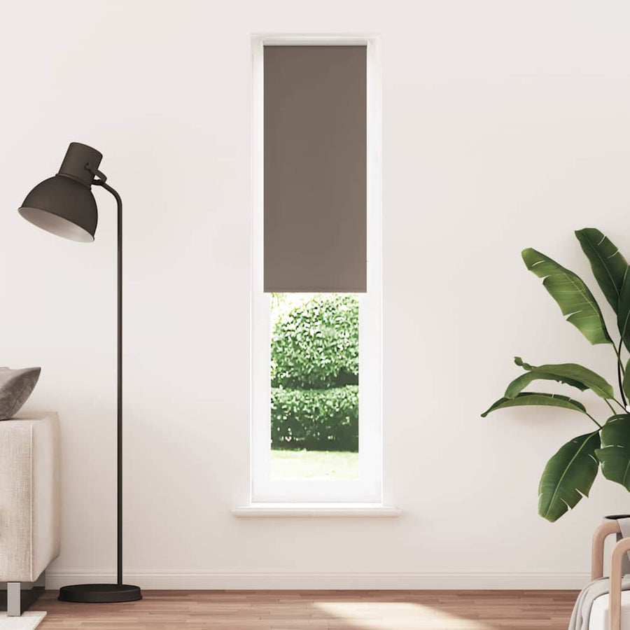 Rolgordijn verduisterend koffie 50x230 cm stofbreedte 45,7 cm