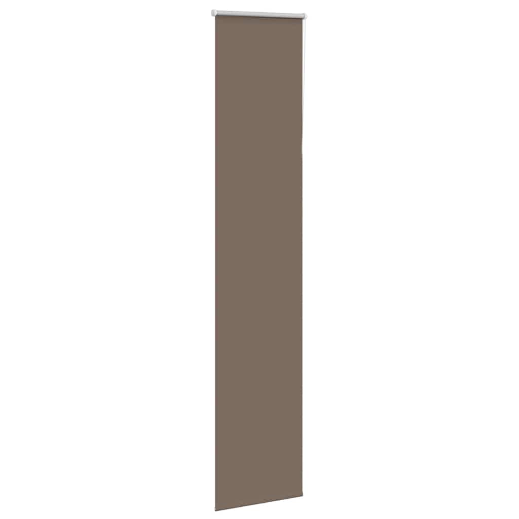 Rolgordijn verduisterend koffie 55x230 cm stofbreedte 50,7 cm