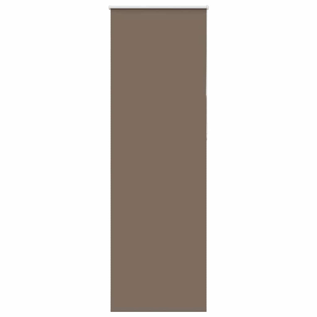 Rolgordijn verduisterend koffie 65x230 cm stofbreedte 60,7 cm