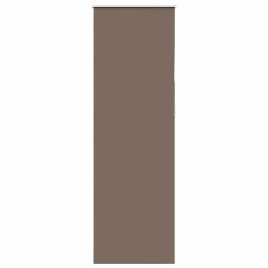 Rolgordijn verduisterend koffie 65x230 cm stofbreedte 60,7 cm