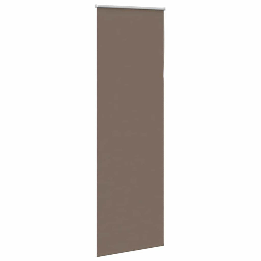 Rolgordijn verduisterend koffie 80x230 cm stofbreedte 75,7 cm