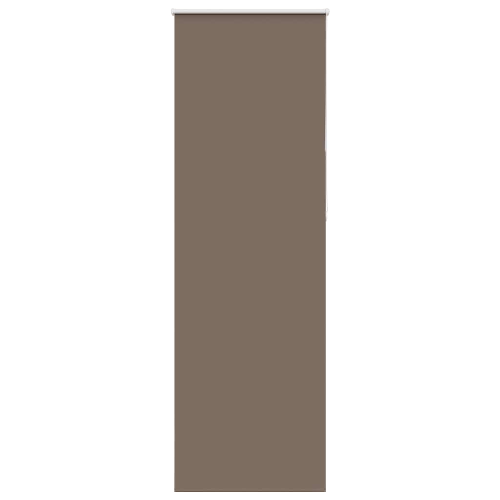 Rolgordijn verduisterend koffie 85x230 cm stofbreedte 80,7 cm