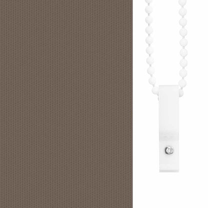 Rolgordijn verduisterend koffie 100x230 cm stofbreedte 95,7 cm