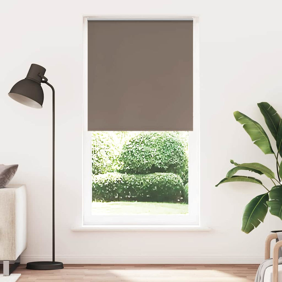 Rolgordijn verduisterend koffie 100x230 cm stofbreedte 95,7 cm