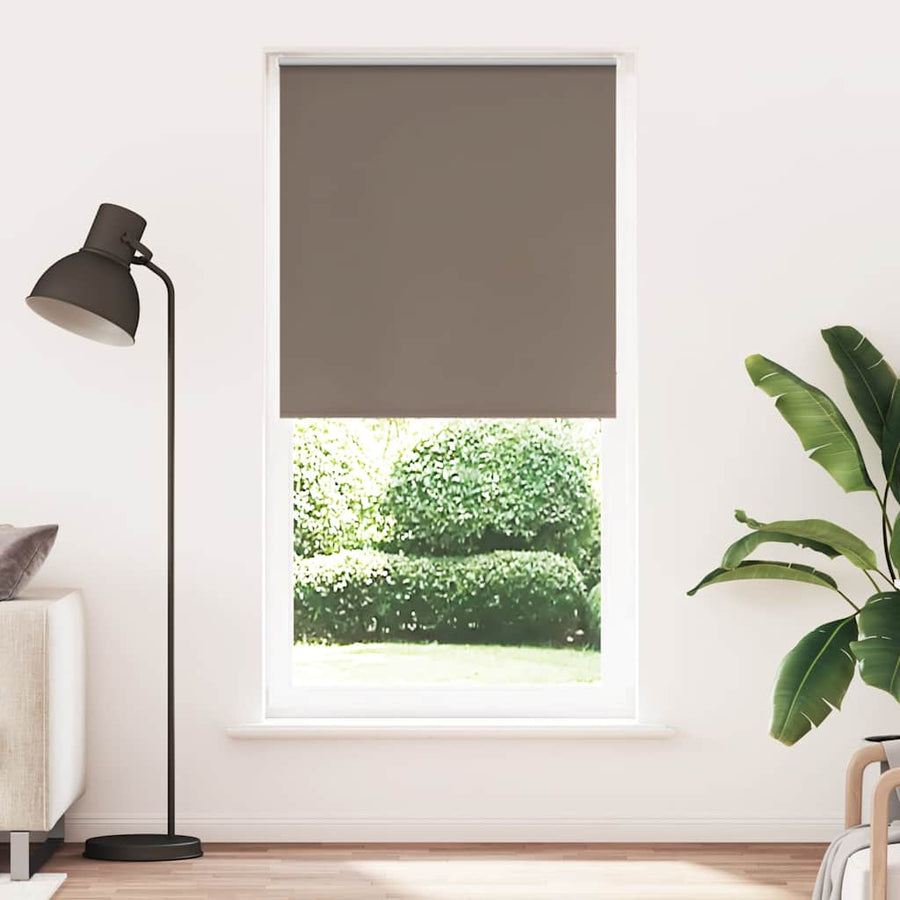 Rolgordijn verduisterend koffie 105x230 cm stofbreedte 100,7 cm