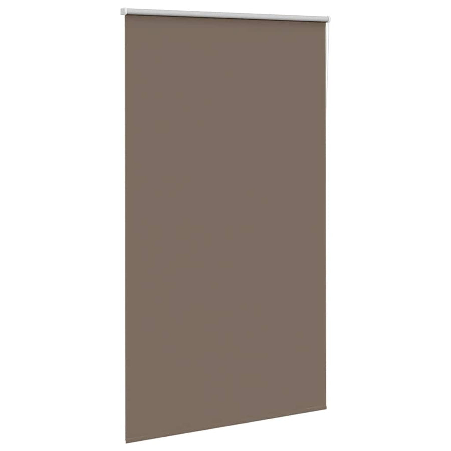 Rolgordijn verduisterend koffie 125x230 cm stofbreedte 121,6 cm