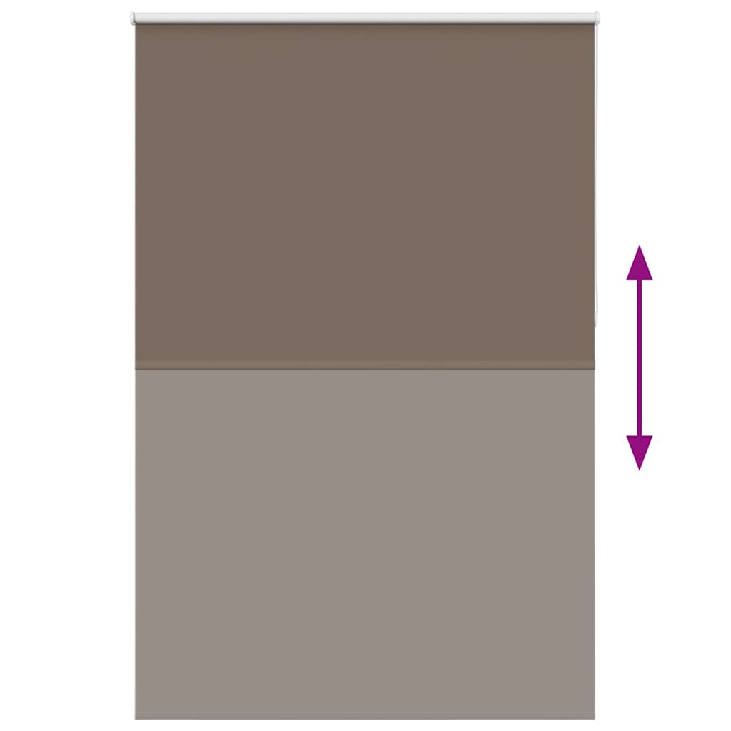 Rolgordijn verduisterend koffie 150x230 cm stofbreedte 146,6 cm