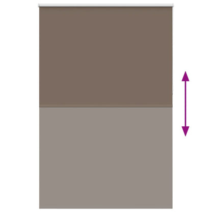 Rolgordijn verduisterend koffie 150x230 cm stofbreedte 146,6 cm