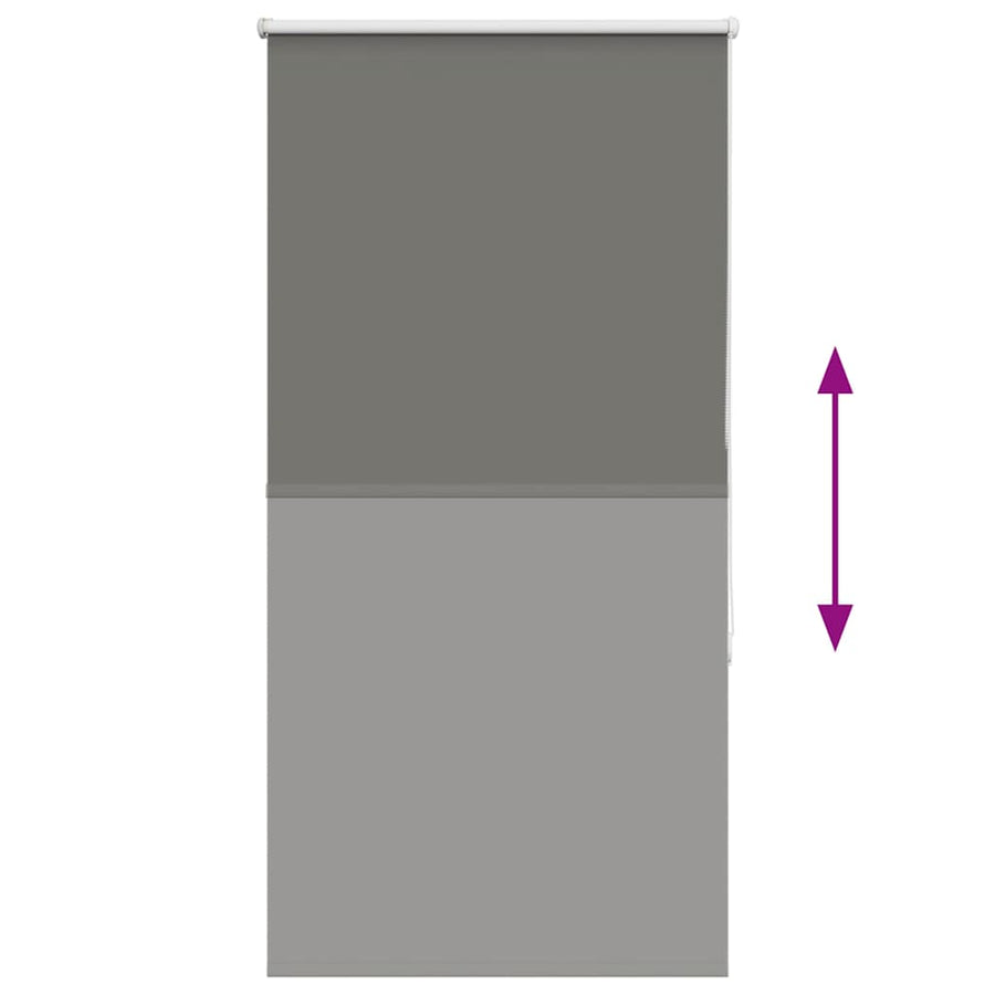 Rolgordijn verduisterend 80x130cm stofbreedte 75,7 cm polyester