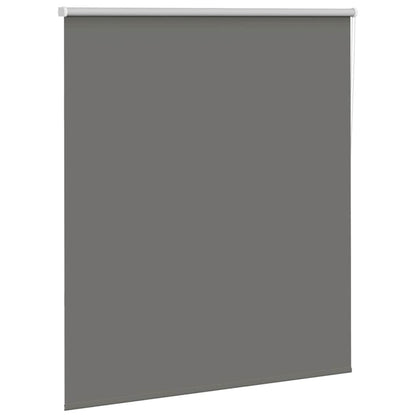 Rolgordijn verduisterend 125x130 cm stofbreedte 121,6 cm grijs