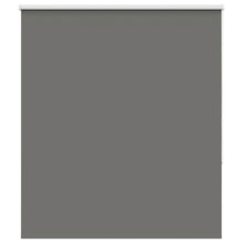 Rolgordijn verduisterend 135x130 cm stofbreedte 131,6 cm grijs
