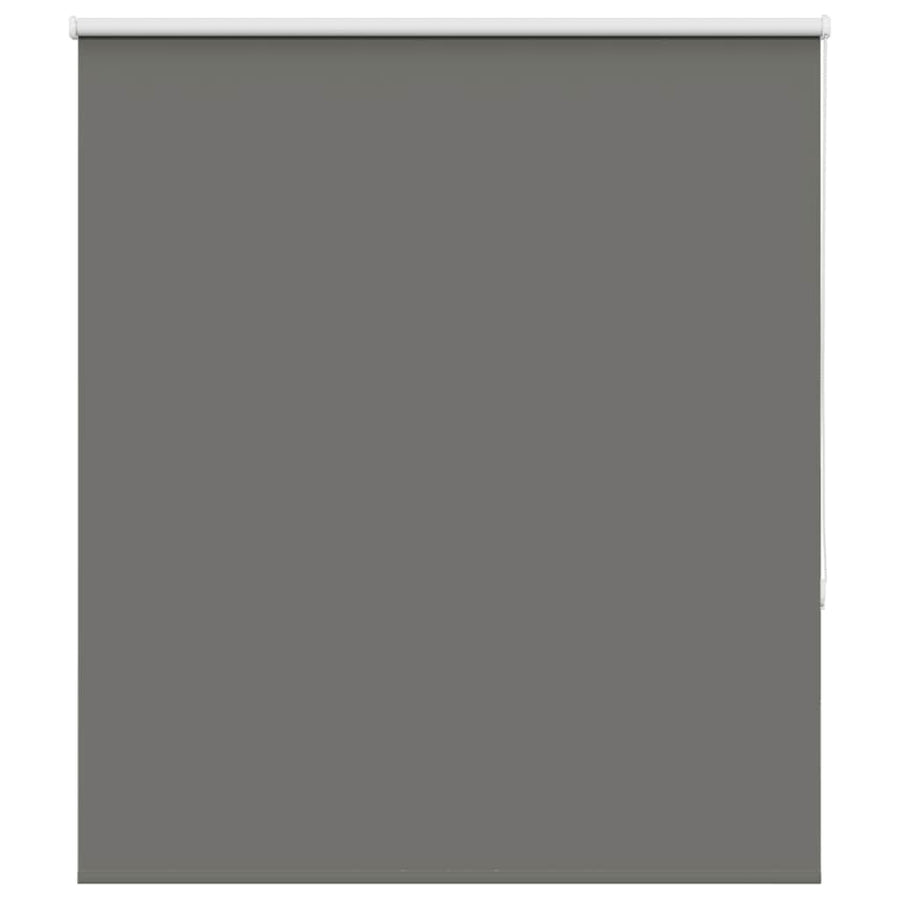 Rolgordijn verduisterend 140x130 cm stofbreedte 136,6 cm grijs