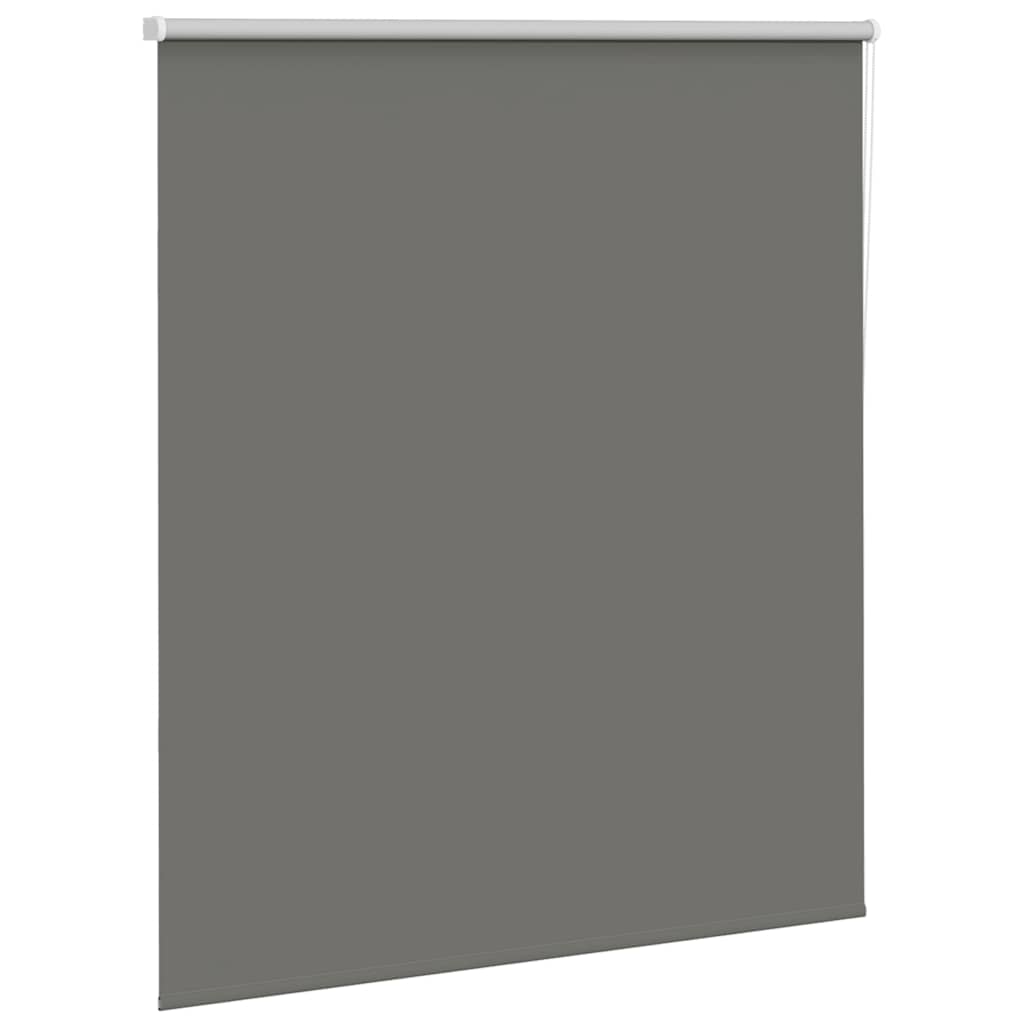 Rolgordijn verduisterend 140x150 cm stofbreedte 136,6 cm grijs
