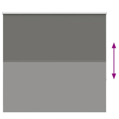 Rolgordijn verduisterend 145x150 cm stofbreedte 141,6 cm grijs