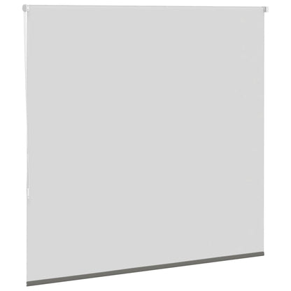 Rolgordijn verduisterend 150x150 cm stofbreedte 146,6 cm grijs