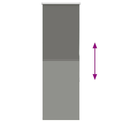 Rolgordijn verduisterend 55x175cm stofbreedte 50,7 cm polyester