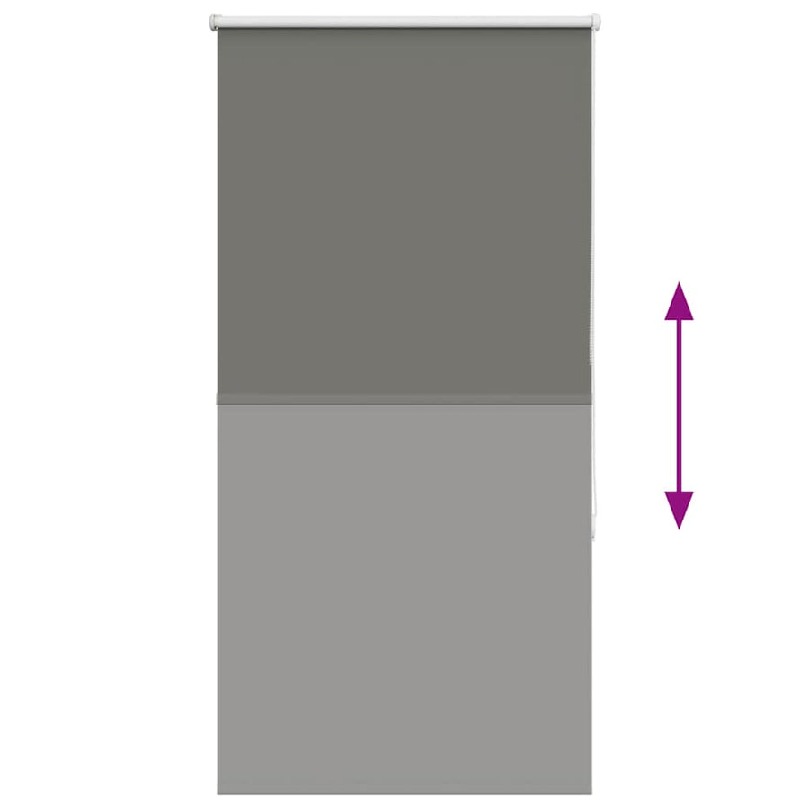 Rolgordijn verduisterend 80x175cm stofbreedte 75,7 cm polyester
