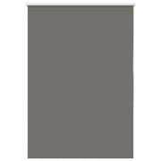 Rolgordijn verduisterend 90x175 cm grijs polyester
