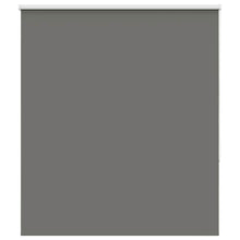 Rolgordijn verduisterend 130x175 cm stofbreedte 126,6 cm grijs