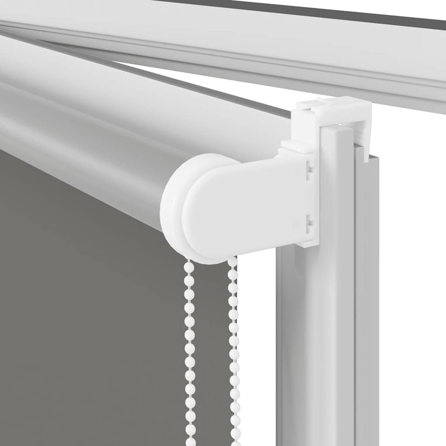 Rolgordijn verduisterend 120x210 cm stofbreedte 116,6 cm grijs