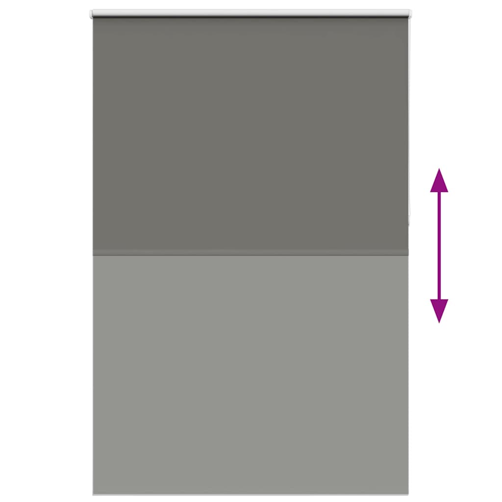 Rolgordijn verduisterend 150x210 cm stofbreedte 146,6 cm grijs