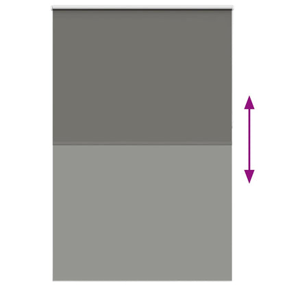 Rolgordijn verduisterend 150x210 cm stofbreedte 146,6 cm grijs