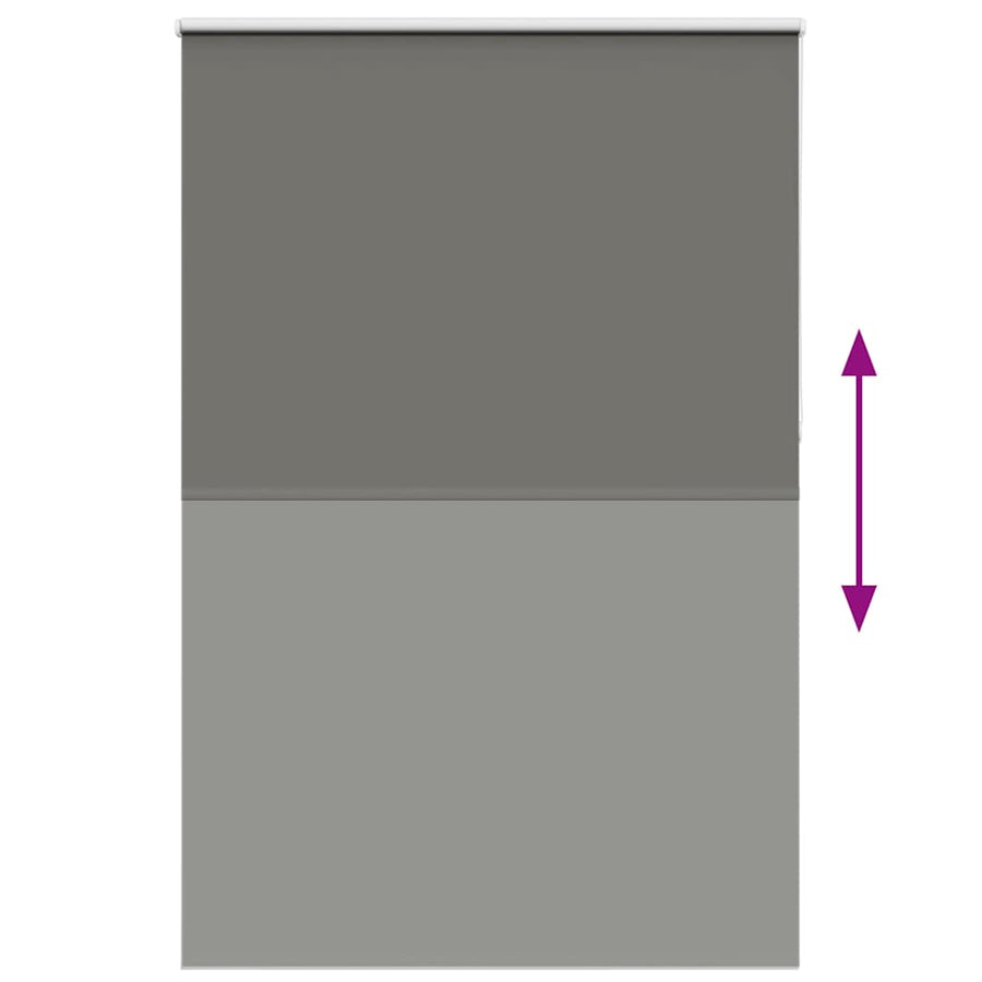 Rolgordijn verduisterend 150x210 cm stofbreedte 146,6 cm grijs