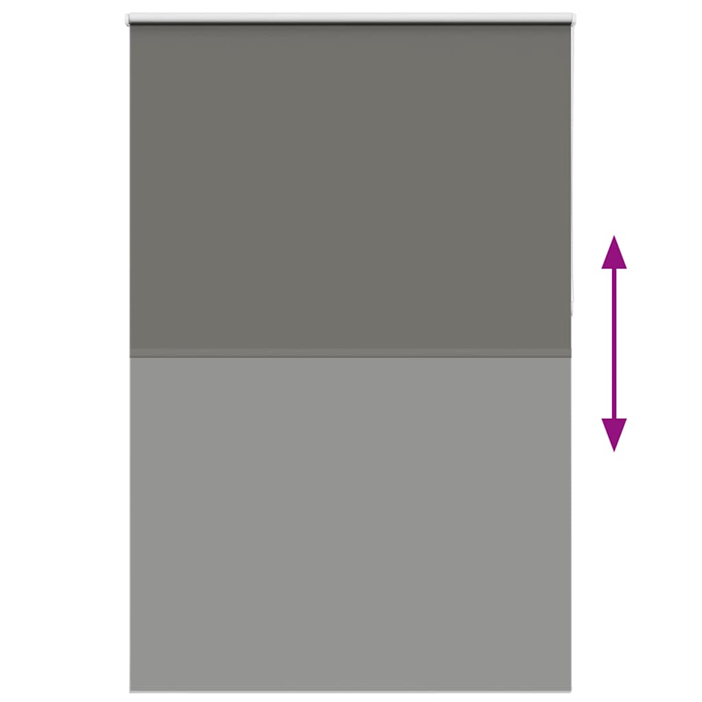 Rolgordijn verduisterend 155x210 cm stofbreedte 151,6 cm grijs