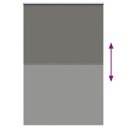 Rolgordijn verduisterend 155x210 cm stofbreedte 151,6 cm grijs