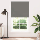 Rolgordijn verduisterend 120x230 cm grijs