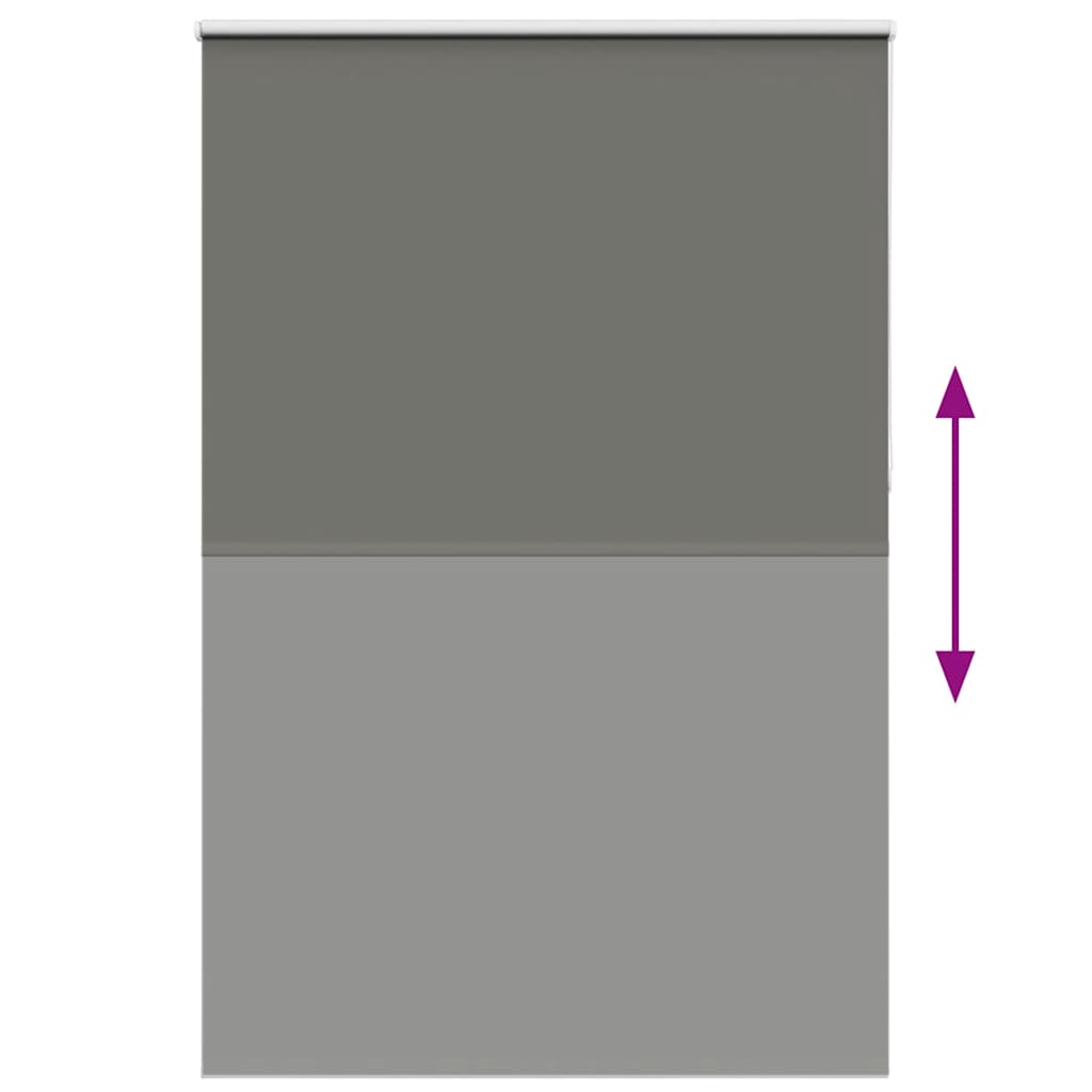 Rolgordijn verduisterend 150x230 cm stofbreedte 146,6 cm grijs