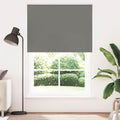 Rolgordijn verduisterend 150x230 cm stofbreedte 146,6 cm grijs