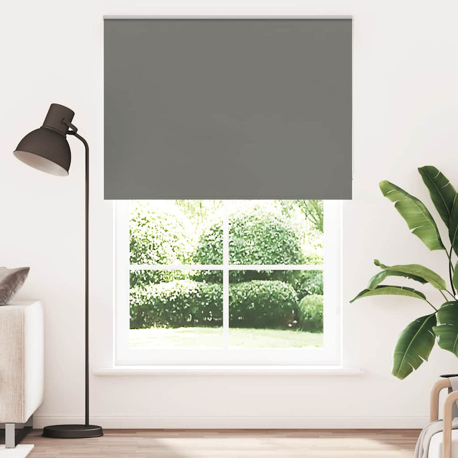 Rolgordijn verduisterend 165x230 cm stofbreedte 161,6 cm grijs