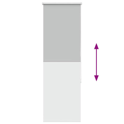 Rolgordijn verduisterend 55x175cm stofbreedte 50,7 cm polyester