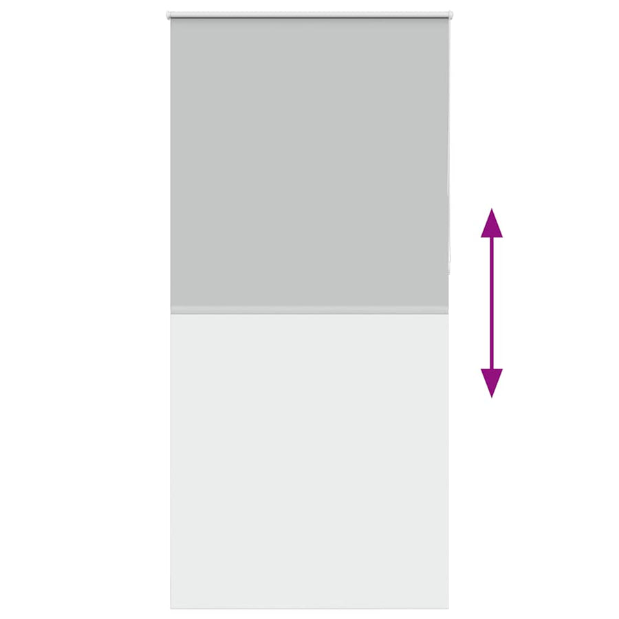 Rolgordijn verduisterend 90x210cm stofbreedte 85,7 cm polyester