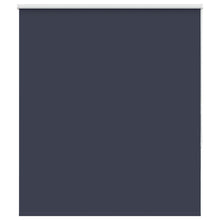 Rolgordijn verduisterend 140x130 cm stofbreedte 136,6 cm blauw