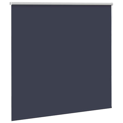 Rolgordijn verduisterend 150x150 cm stofbreedte 146,6 cm blauw