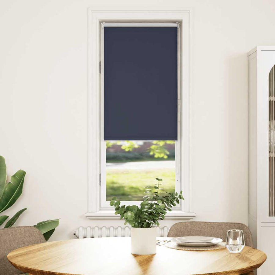 Rolgordijn Verduisterend 40X175Cm Stofbreedte 35,7 Cm Polyester Zeeblauw 40 cm