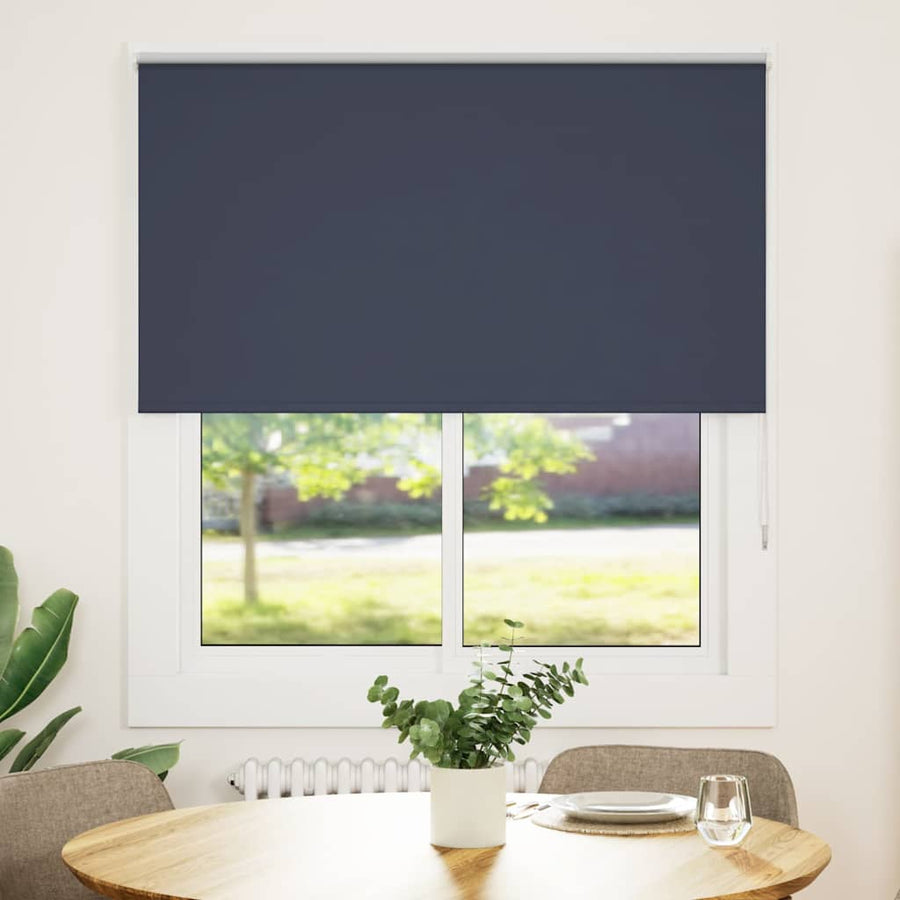 Rolgordijn verduisterend 125x175 cm stofbreedte 121,6 cm blauw