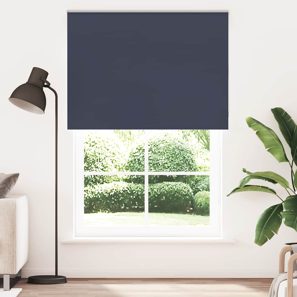 Rolgordijn verduisterend 150x210 cm stofbreedte 146,6 cm blauw