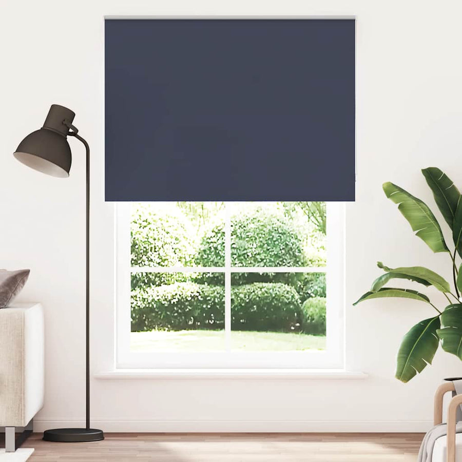 Rolgordijn verduisterend 165x210 cm stofbreedte 161,6 cm blauw