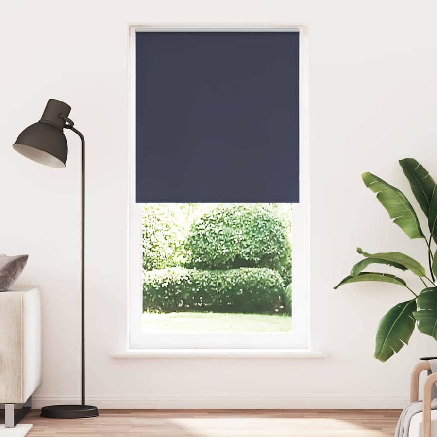 Rolgordijn verduisterend 115x230 cm stofbreedte 110,7 cm blauw
