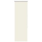 Blackout roller blind 60x175 cm fabric width off-white