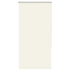 Blackout roller blind off-white 85x175 cm fabric width