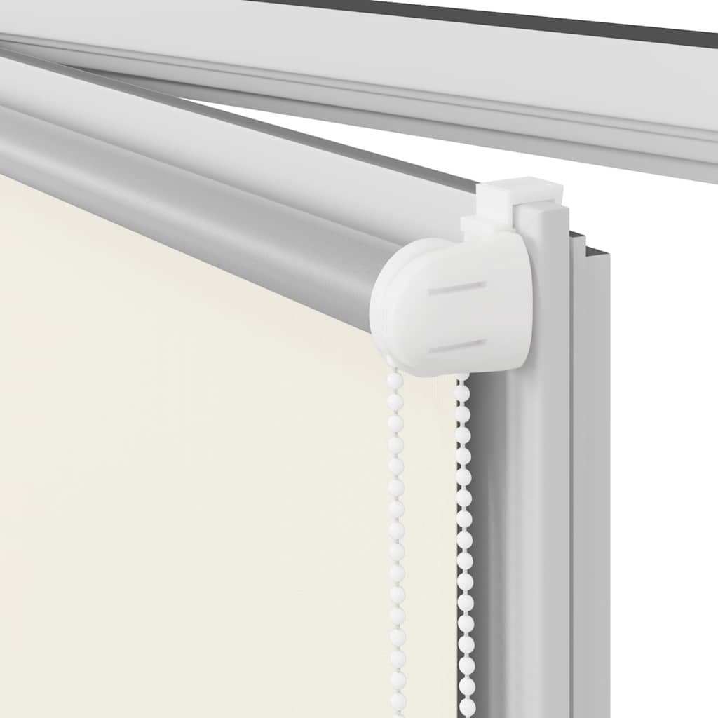 Rolgordijn verduisterend gebroken wit 85x175 cm stofbreedte