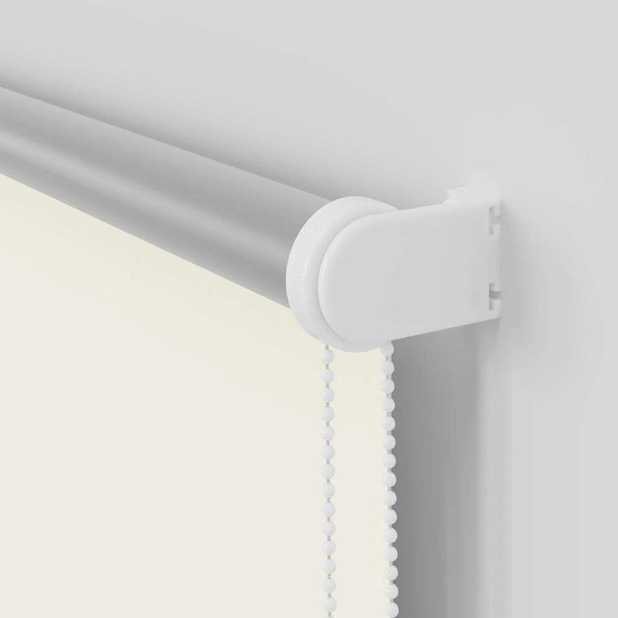 Rolgordijn Verduisterend 145X Stofbreedte 141,6 Cm Gebroken Wit 145 cm